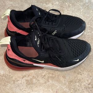 Nike Air 270 Max Women’s Black and Pink Shoes